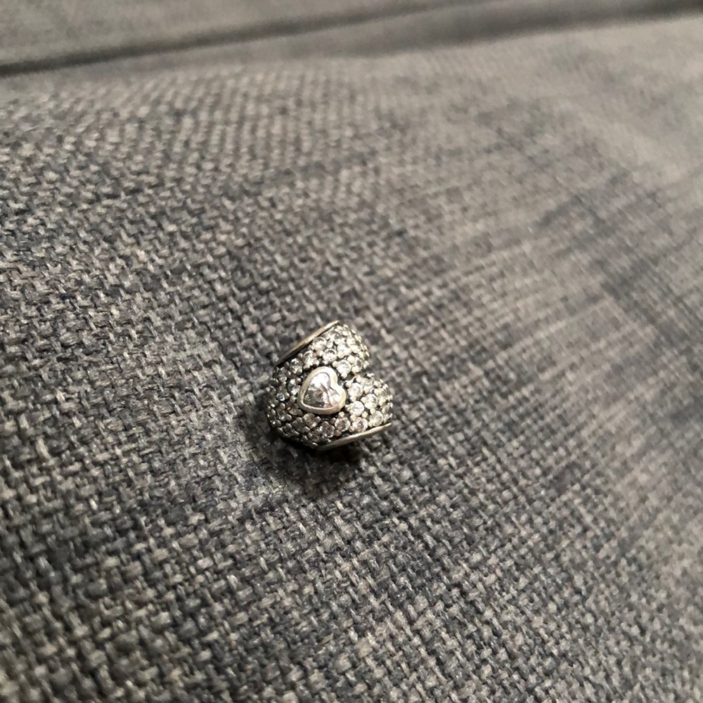 Pandora studded “Heart Charm”